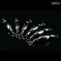 10PCS Copper Hammer Weight Ring Connectors for Fishing Performance