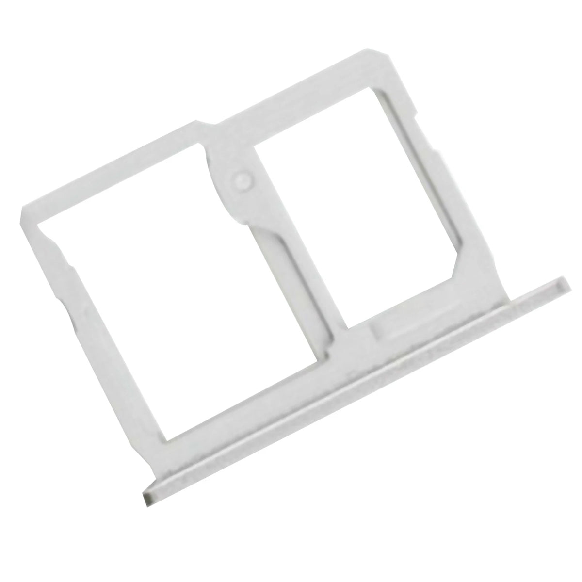 Sim Card Slot Holder Tray for LG G6 (2017) - Black/Silver