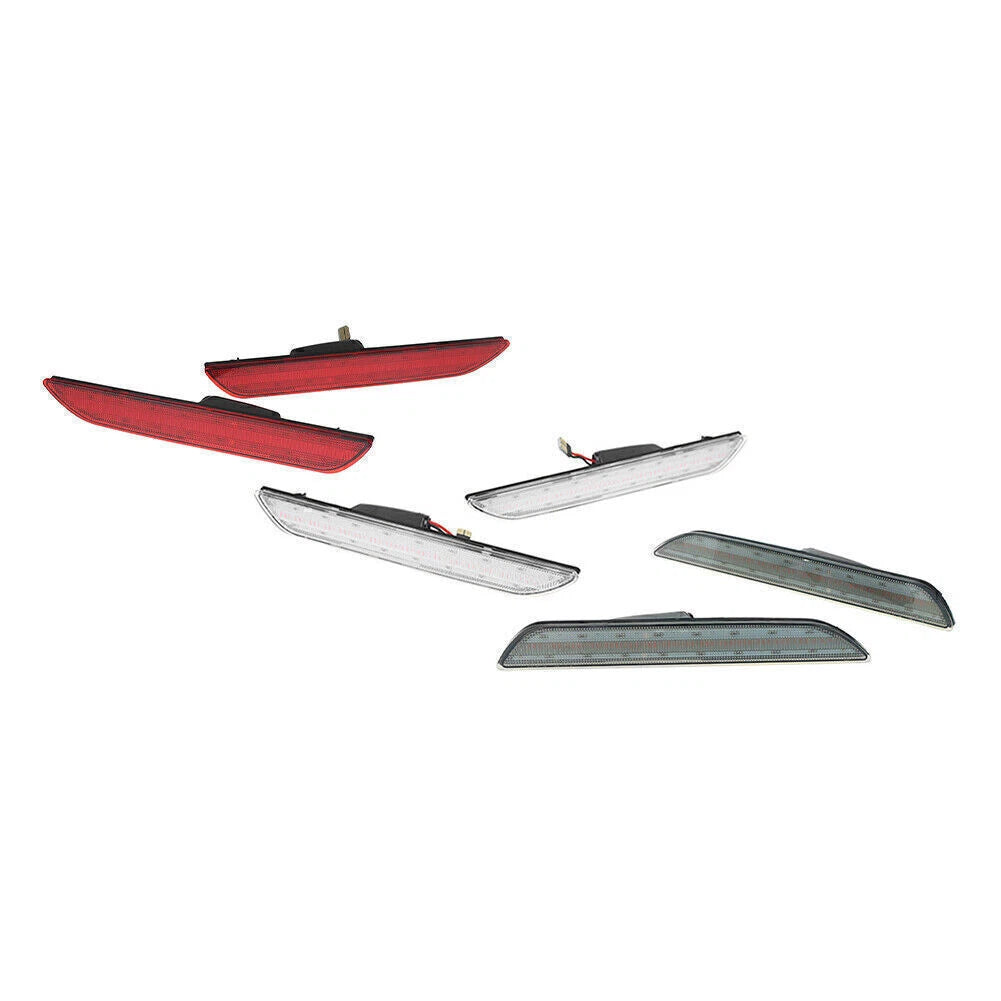 LED Rear Side Marker Lights for Ford Mustang (2015–2022) PC Shell