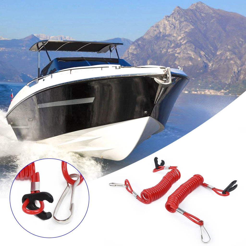 Kill Stop Cord Lanyard Switch for Mercury Boat ATV