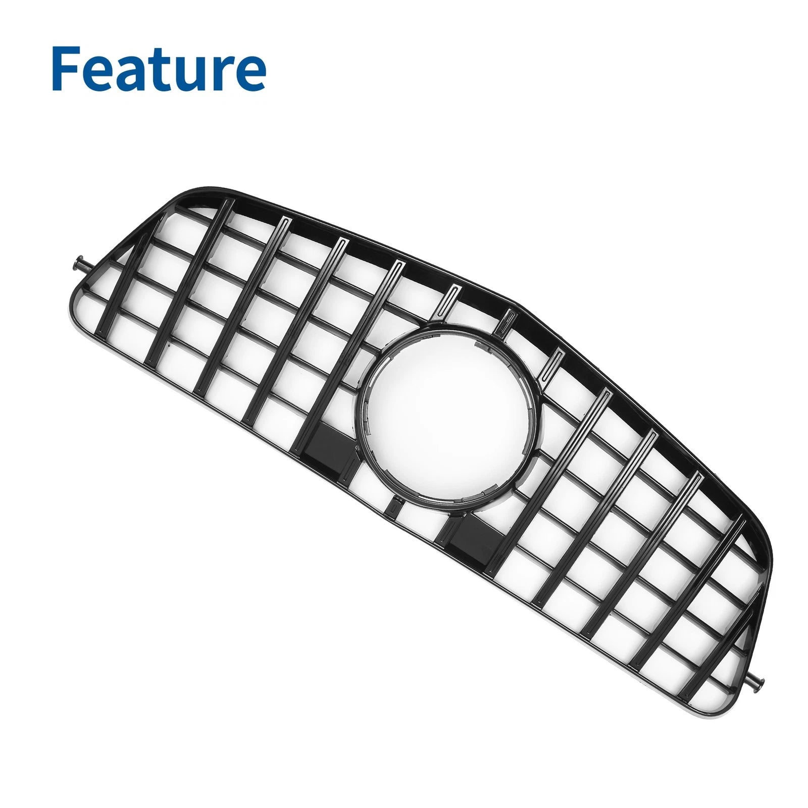 Front Upper Bumper Grille Grill Replacement for Mercedes-Benz E300 (2009–2013)