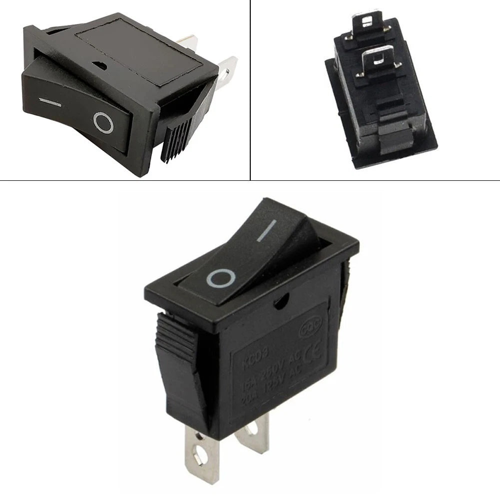 KCD3 Rocker Switch SPST 2 Pin On/Off for Car Boat Control Panel