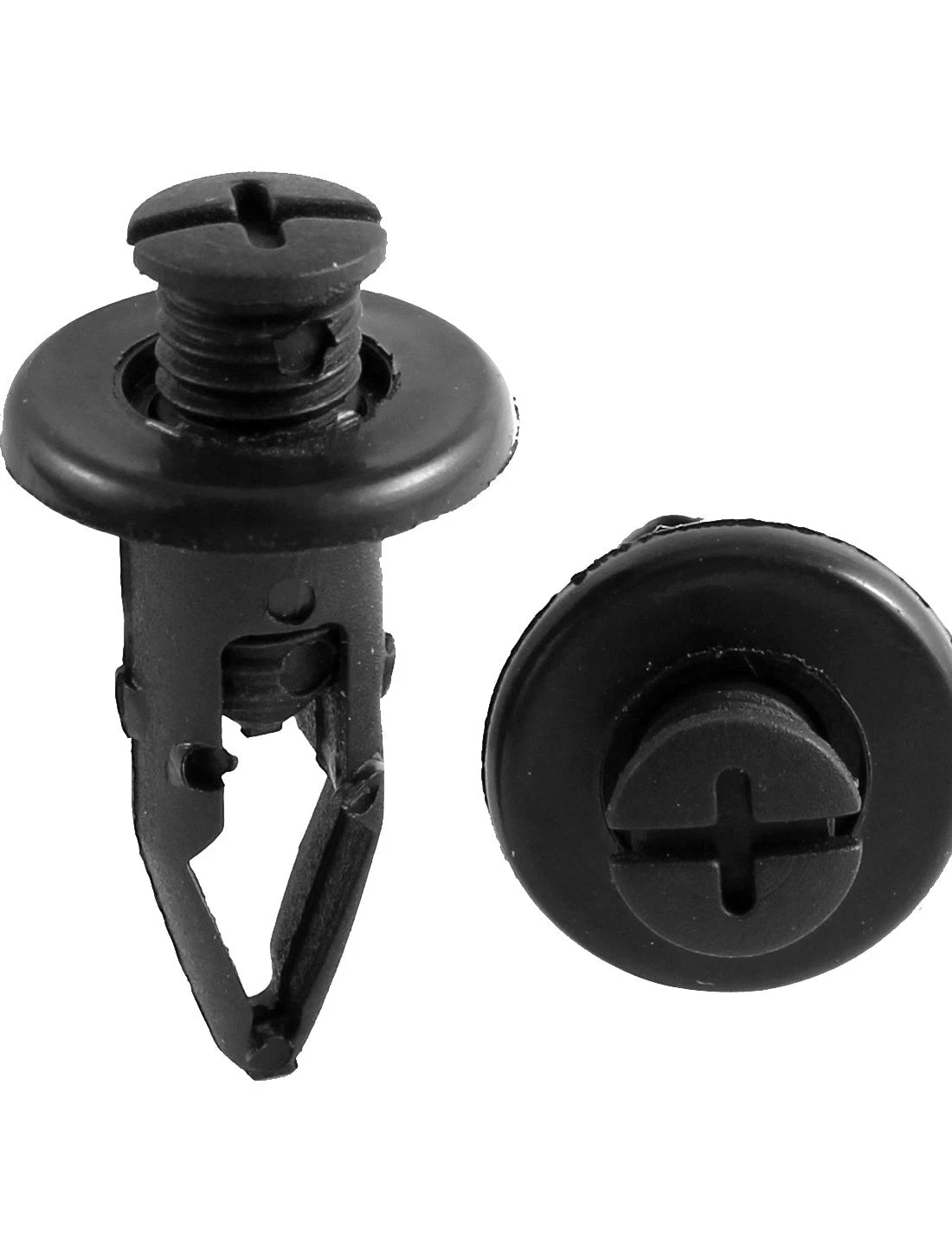 Black Plastic Rivet Mudguard Push Pin Clip 10mm Hole for Toyota (2005–2018)