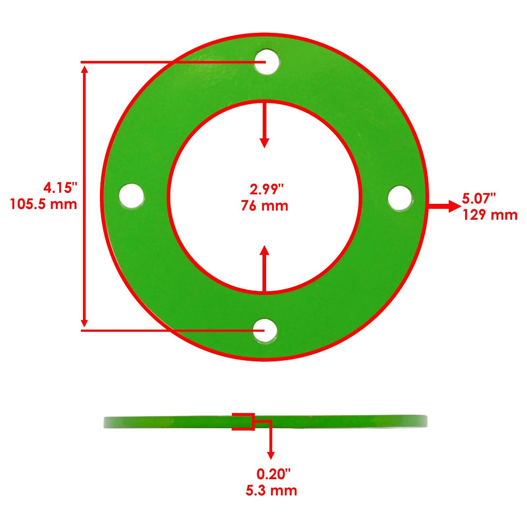 Spindle Assembly with Reinforcement Ring for John Deere AM136733 (2007–2013)