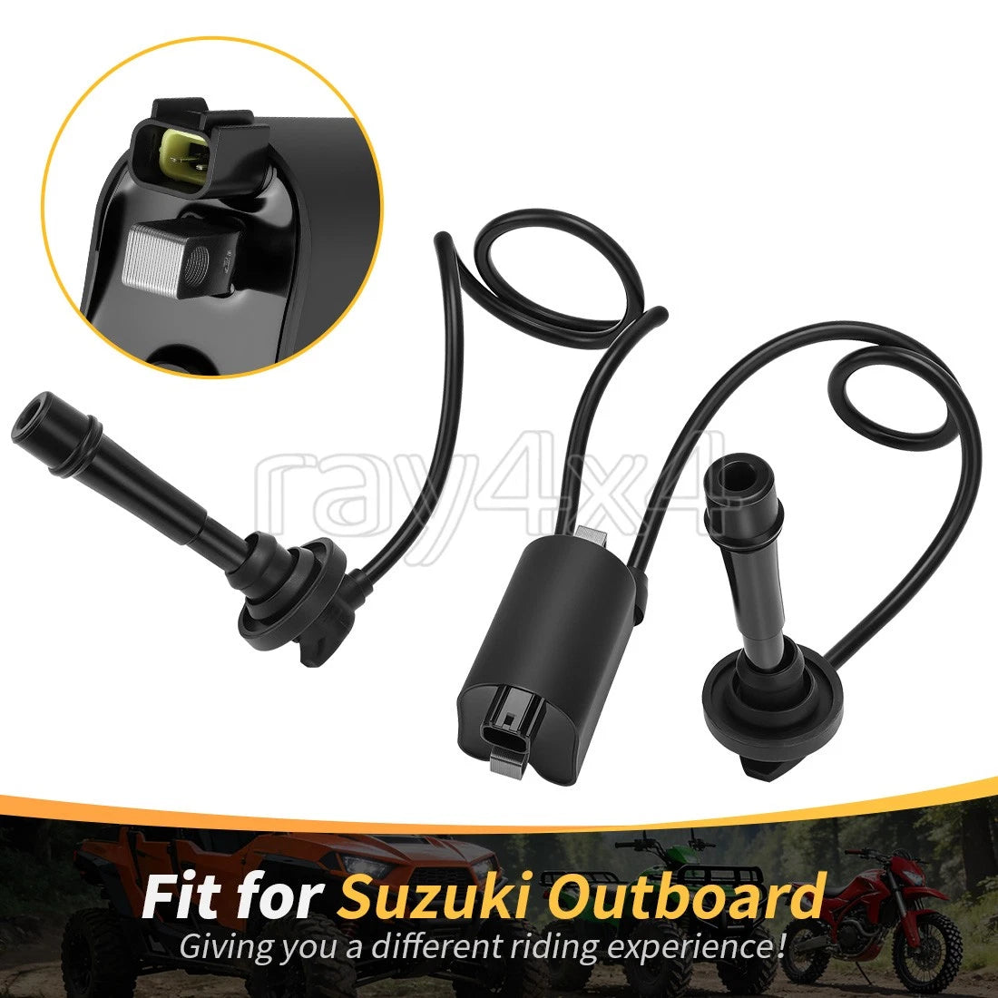 Ignition Coil 33410-90J00 for Suzuki DF90/100/115/140 (2000–2023)