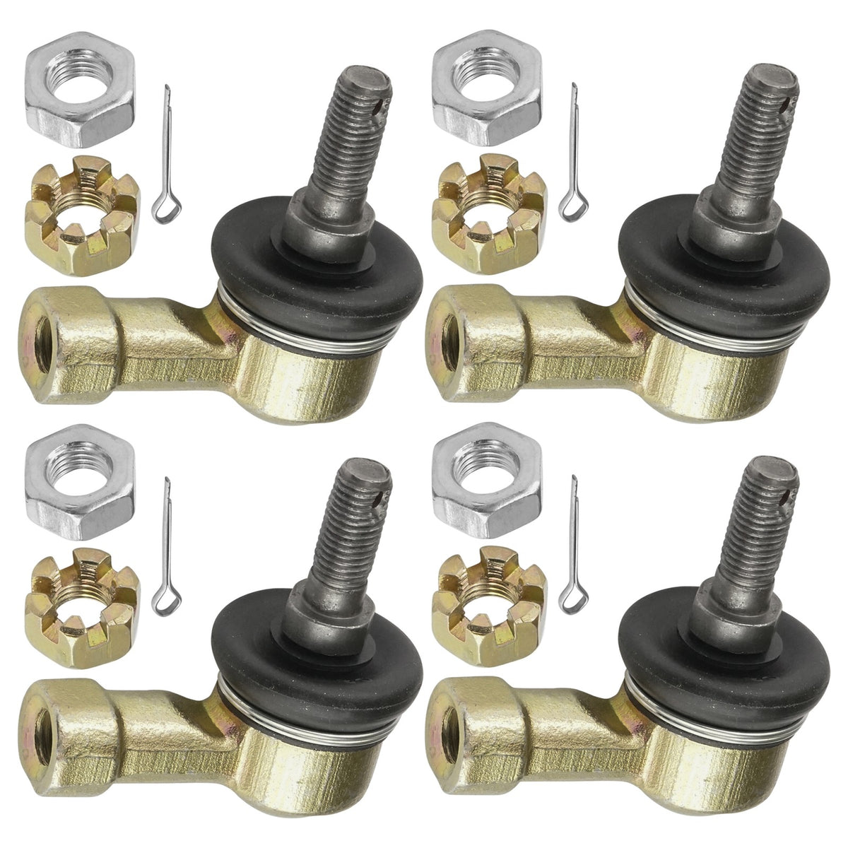 Tie Rod End Kit Replacement Two Sets for Polaris Scrambler 50 (2001–2003)