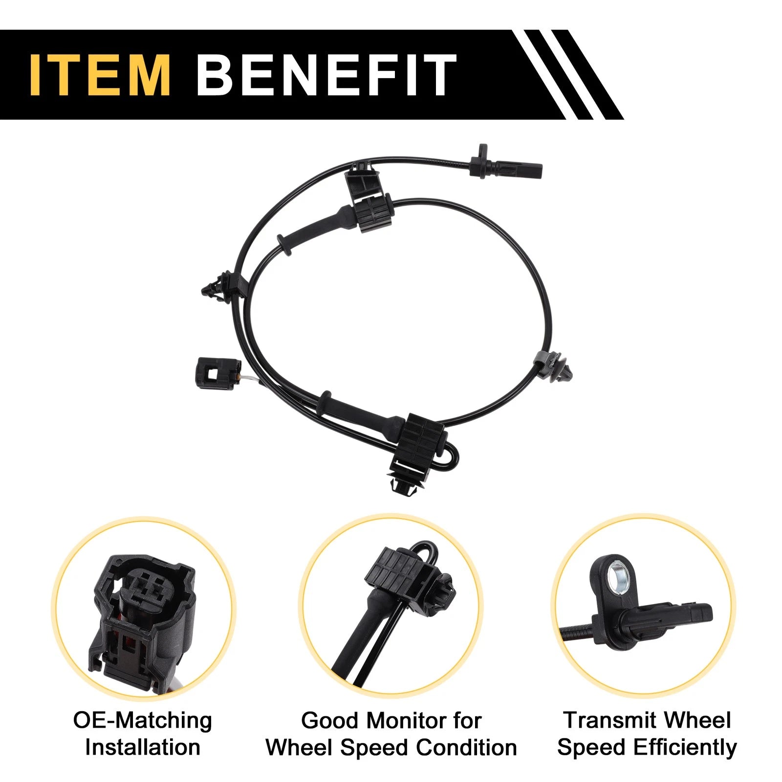 ABS Wheel Speed Sensor No.GV9S4370X for Mazda CX-4 (2012–2016)