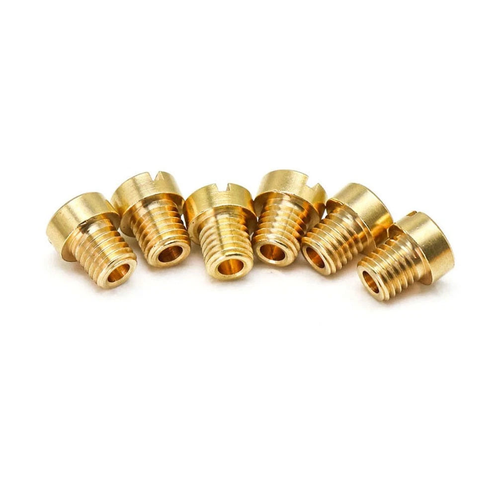 10Pcs M5 Main Jet Replace For Dellorto PHBG SHA SHB VHB-CS VHBT-CS #90 - #110