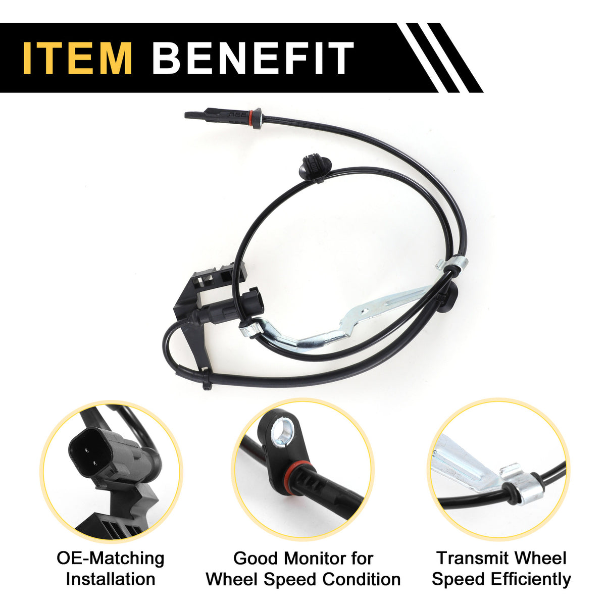 ABS Wheel Speed Sensor Replacement for Ford Ranger (2019–2023) Front Left