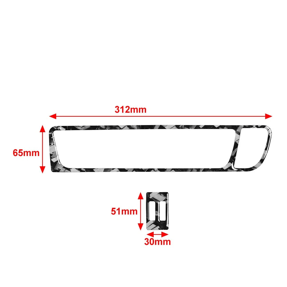 Central CD Air Vent Outlet Panel Cover Trim For Audi Q5 SQ5