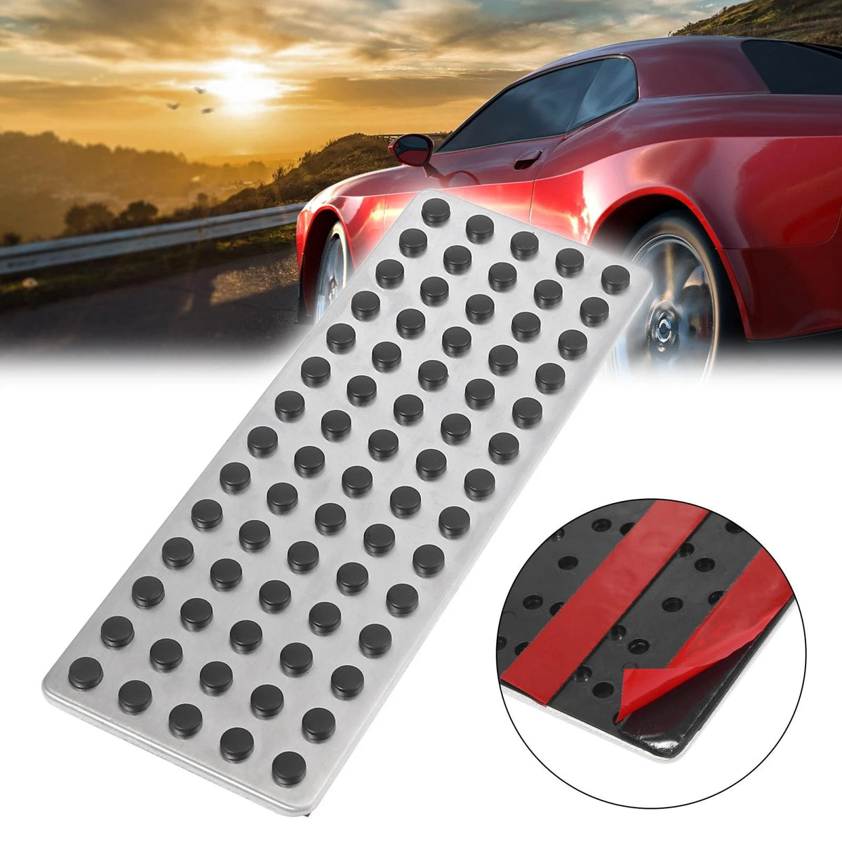 Anti-Slip Rest Pedal Pad Cover for Mercedes-Benz GLA200 ML350 R320 (2010–2020)
