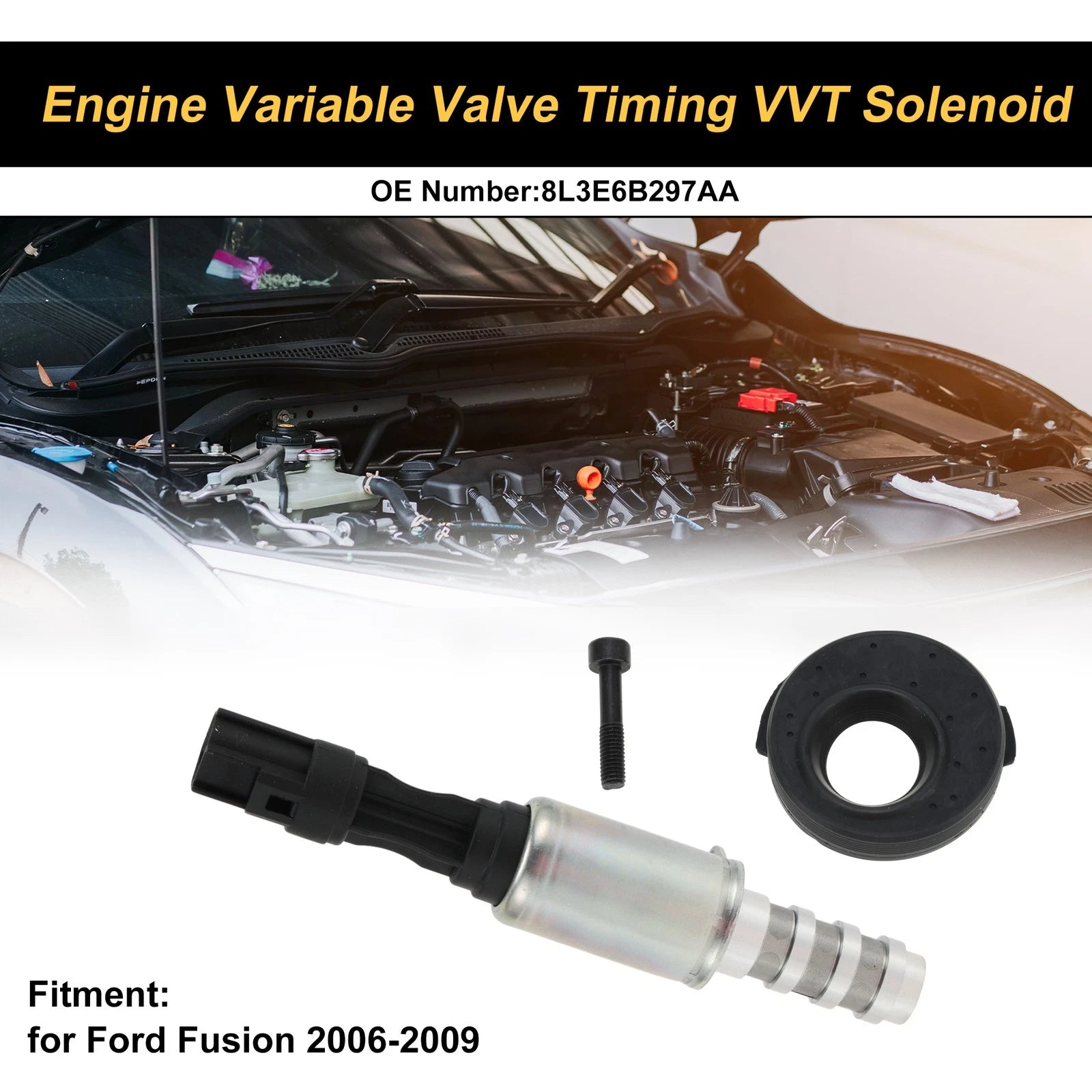 Engine VVT Solenoid Replacement for Ford Fusion (2006–2009)