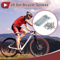 Bicycle Spokes 76mm Carbon Steel Galvanized for 12G Wheels (Universal)