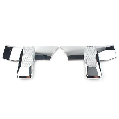2X Front Bumper Headlight & Grille Chrome Cover Trim for Ford F150 (2015–2017)