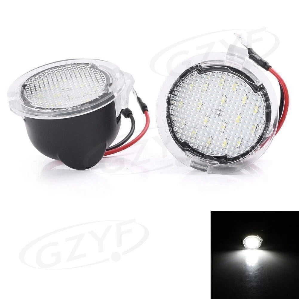 2X LED Side Mirror Puddle Lights for Ford F150 Raptor (2017–2023)
