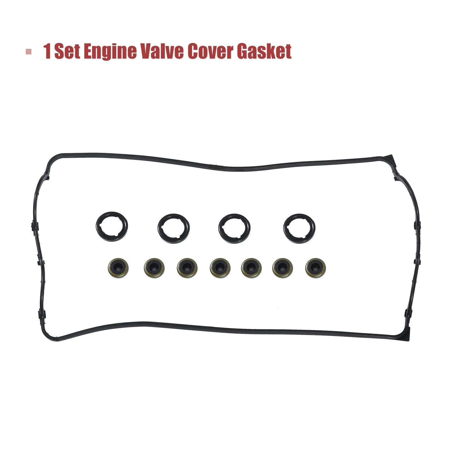 Engine Valve Cover Gasket Set Replacement for Honda CR-V (1997–2001)