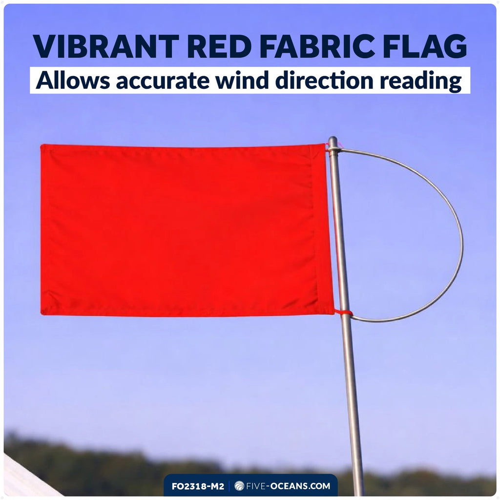 Set of 2 Wind Indicator Flags for (5-1/2" x 4-1/8")
