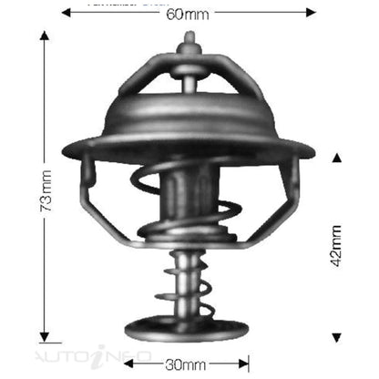 Dayco Thermostat for Daihatsu Delta V138RD-JT 1KD-FTV Diesel (2004–2005)