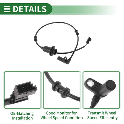 ABS Wheel Speed Sensor No.A2205401817 for Mercedes-Benz CL500 (2000–2005)