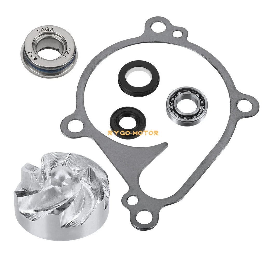 Water Pump Bearing Seal Impeller & Gasket for Kawasaki Prairie 650 (2002–2003)