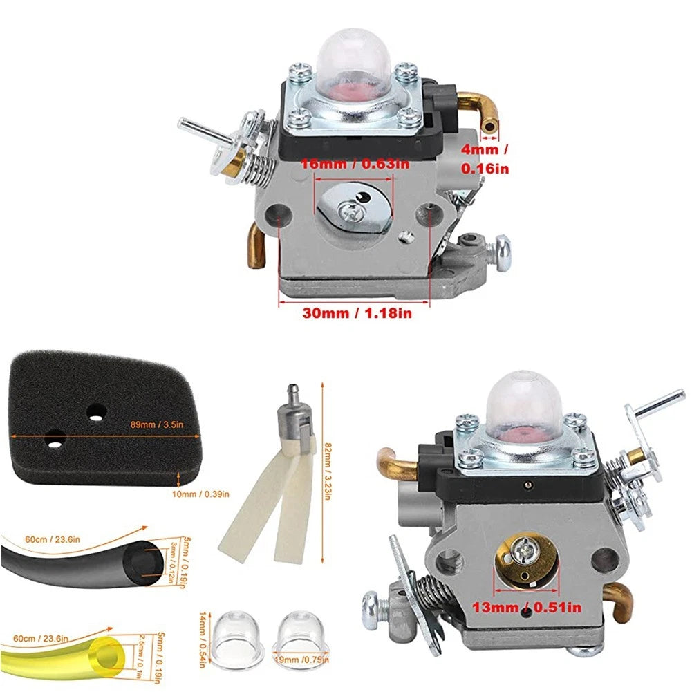 Carburetor Kit for Hedge Machines HS (Model Specific)