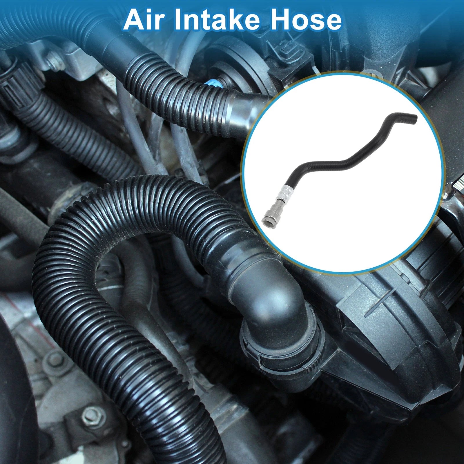 Engine Air Intake Hose Replacement for BMW 320i 323i 325i 330i (1998–2007)
