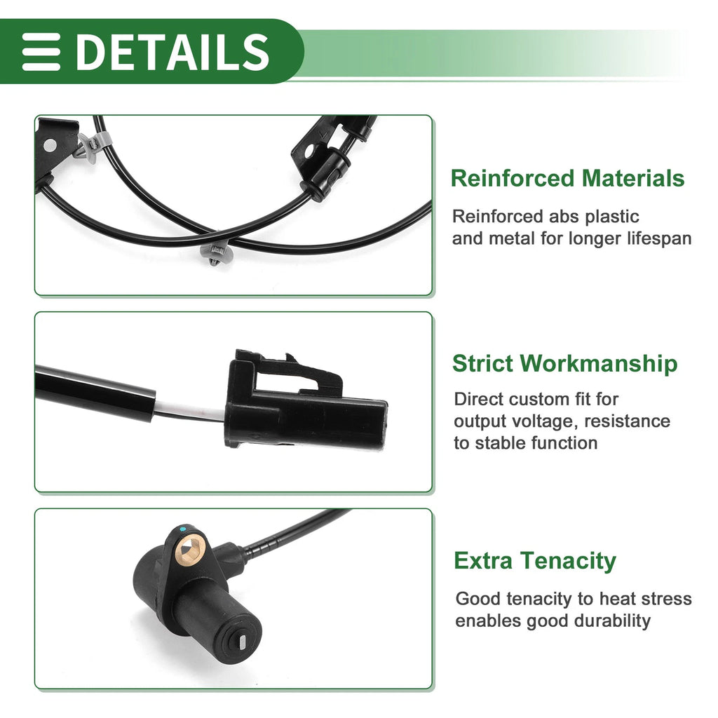 ABS Wheel Speed Sensor for Hyundai Tiburon (2003–2004)