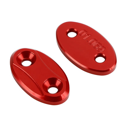 Mirror Delete Blanking Block Off Plates for Kawasaki ZX-6R (2003–2004)