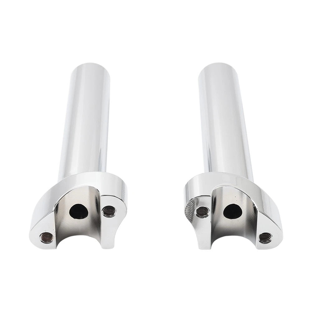 2X 6.5" Straight Handlebar Risers for Harley Dyna Low Rider