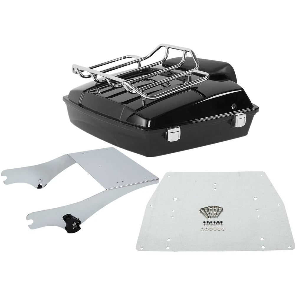 Trunk Backrest Mount Rack Plate for Harley Electra Glide (1997–2008)