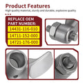 Rocker Arm and Intake Exhaust Valves for Honda CRF80F CRF100F XL100S XL80S XL75
