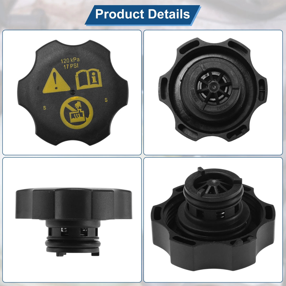 Radiator Cap for Cadillac Escalade (2015–2020) 105kPa 13502354