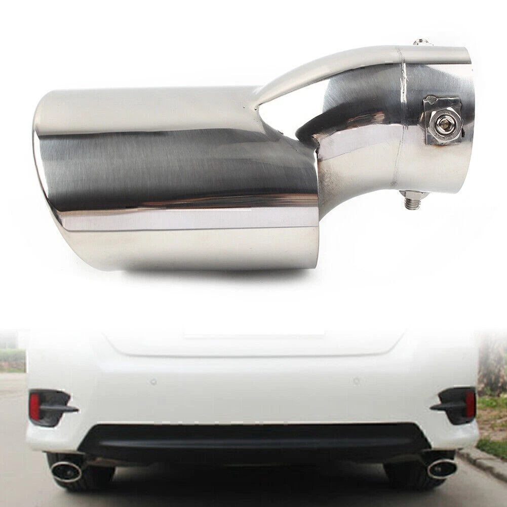 Exhaust Pipe Tail Muffler Tip for Honda Civic (2016–2020) 17 Silver