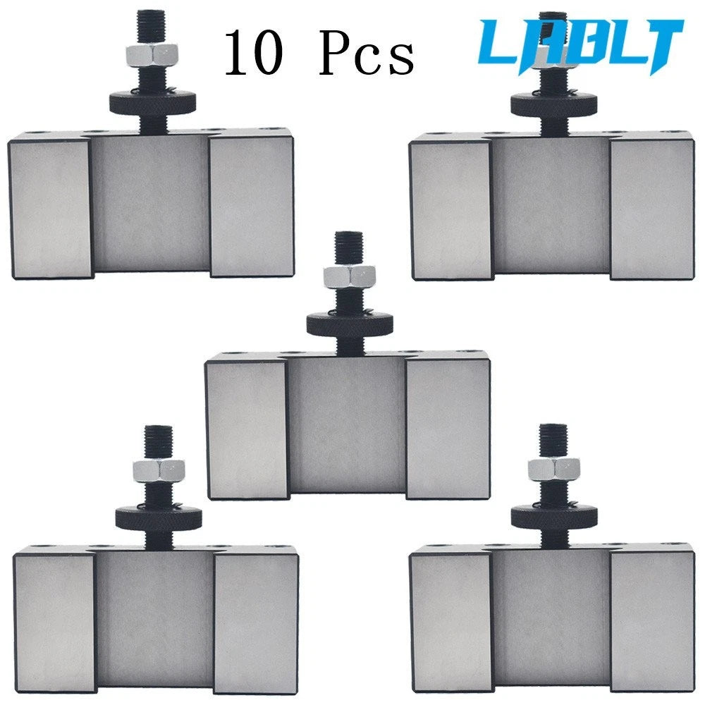 10Pcs Quick Change Turning Facing Boring Tool Post Holder for BXA 250-202