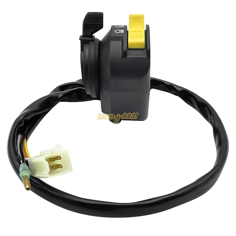 Handlebar Start Run Stop Light Choke Switch for Suzuki LTF250 (1987–1998)
