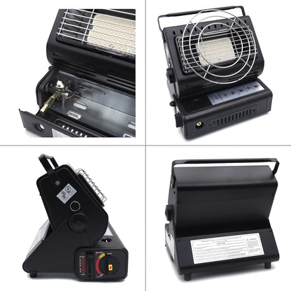 Butane LP Gas Heater Burner for Camping Cooking Stove (Ceramic)