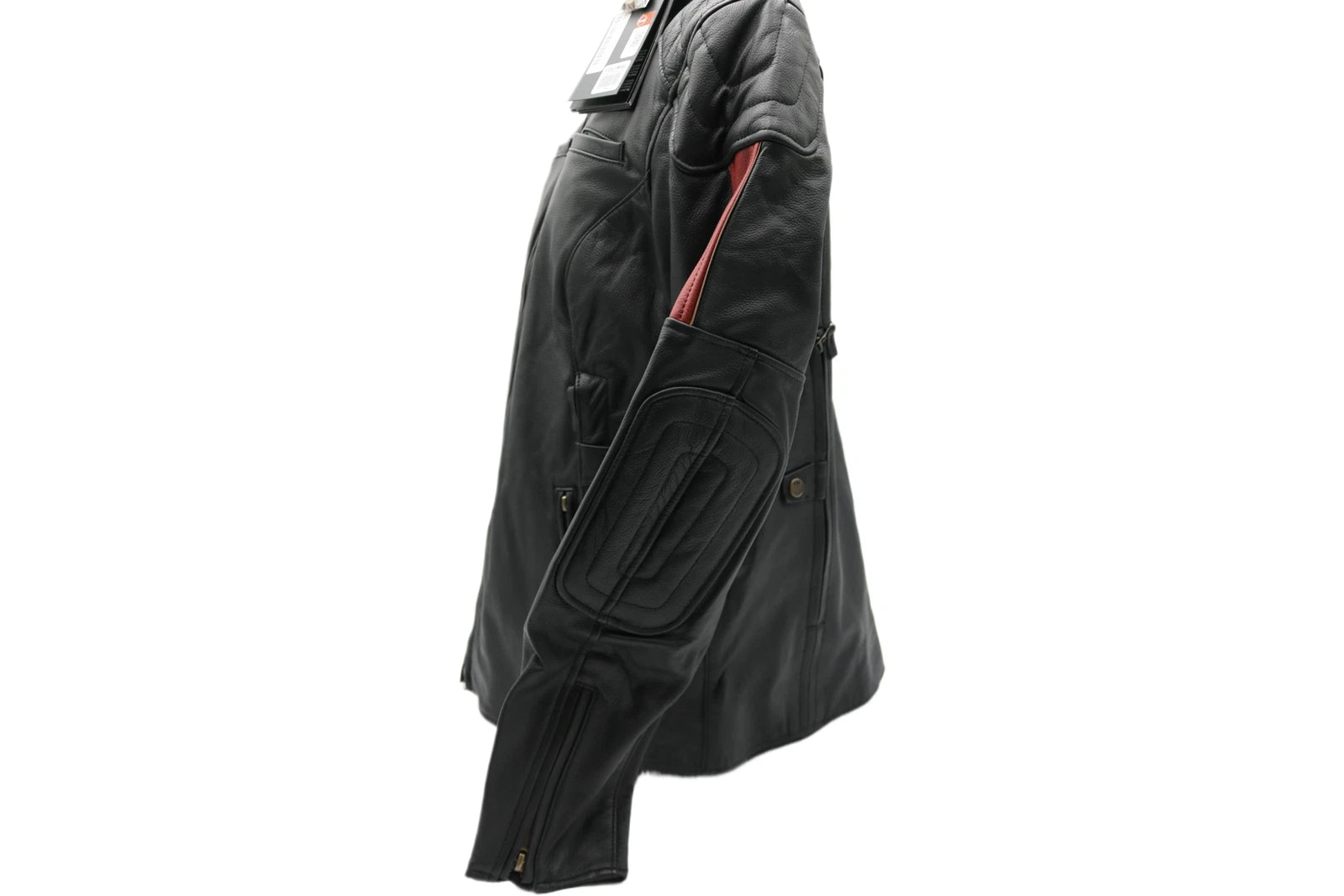 Nostalgia Triple Vent Leather Jacket for Harley-Davidson (Large)