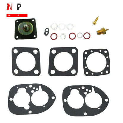 Carburetor Rebuild Kit for Volvo Penta 4 AQ BB (Fits Solex 44PA1) 856471 856472 159003