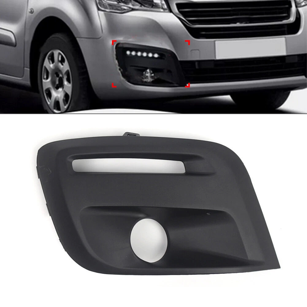 Front Right Fog Light Grille for Citroen Berlingo, Peugeot Partner (2015–2019)
