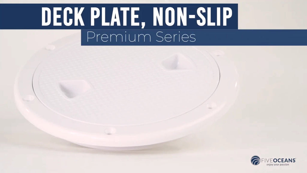 8" Round Inspection Deck Plate for Boat (Marine Access Hatch)
