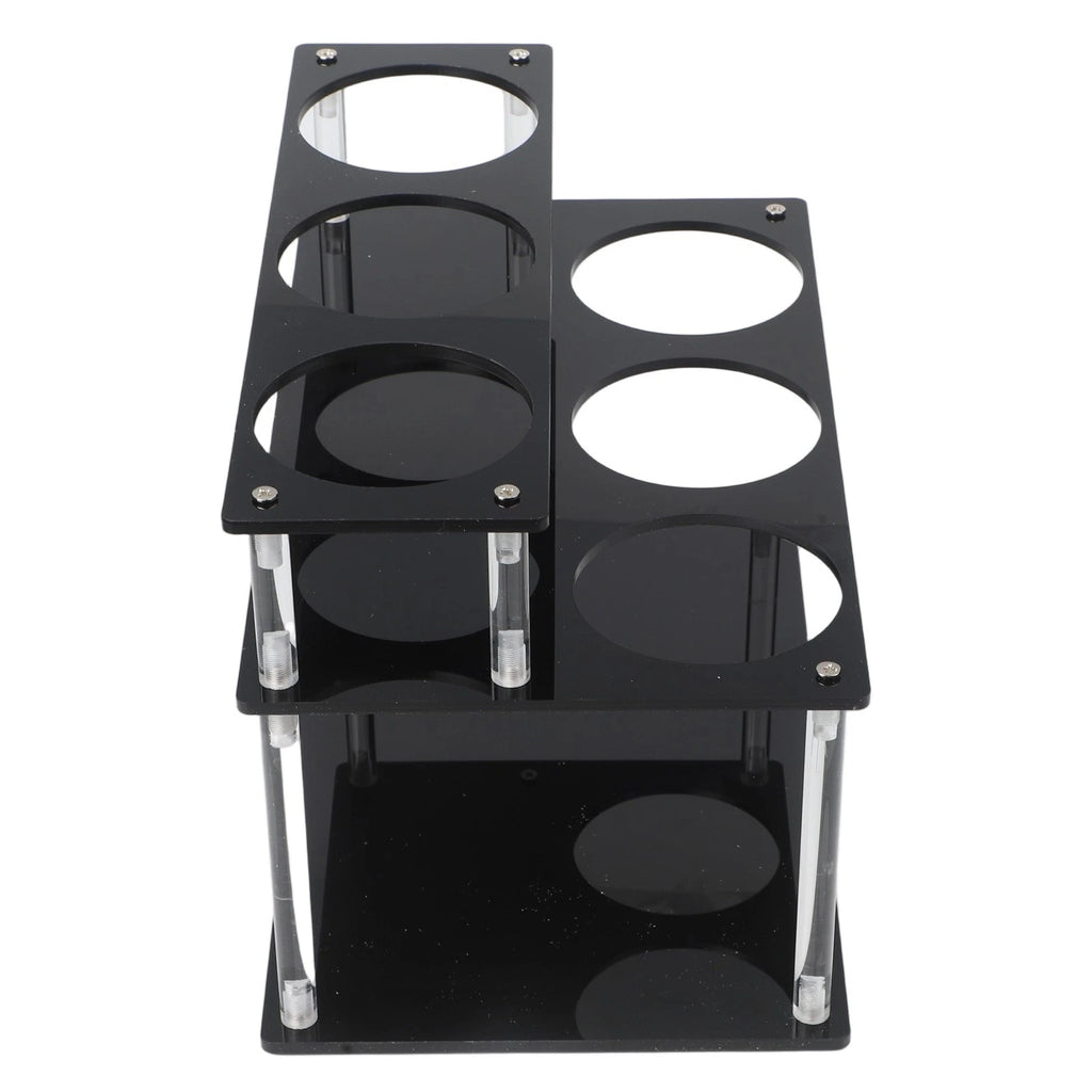 2-Tier Acrylic Coffee Syrup Organizer Rack