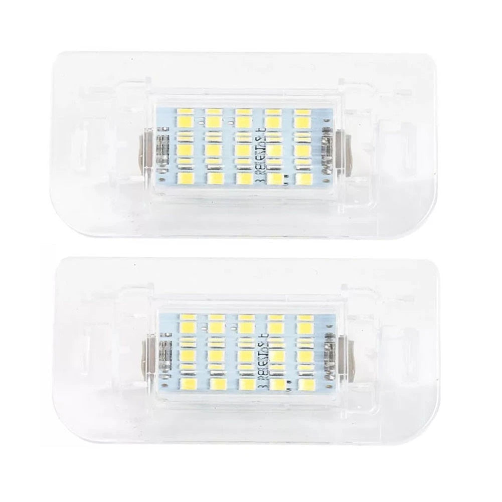 2X White LED Plate Light for Mercedes Benz B Class W246 W242