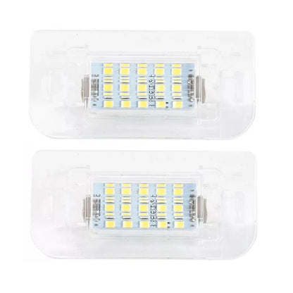 2X White LED Plate Light for Mercedes Benz B Class W246 W242