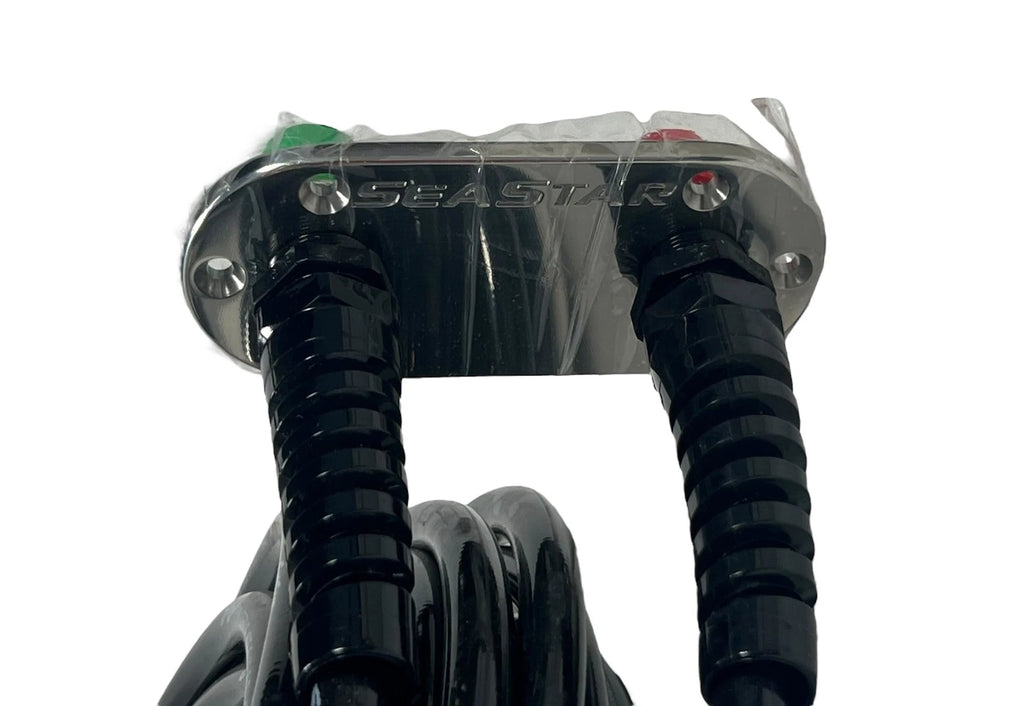 Seastar Solutions HO8920 Pro Double Bulkhead with 2X 20FT Hose for Marine