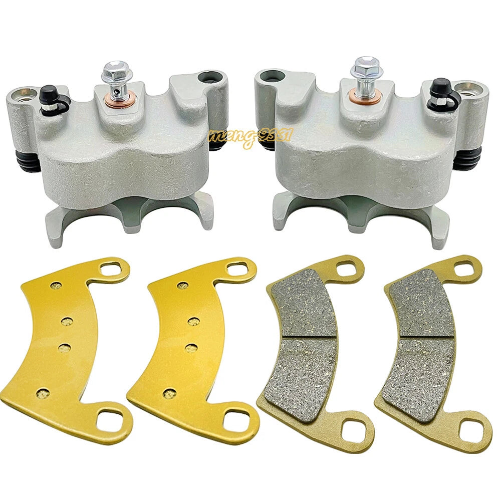 Front Brake Calipers & Pads for Polaris Ranger XP 570 800 900 1000 (2012–2020)