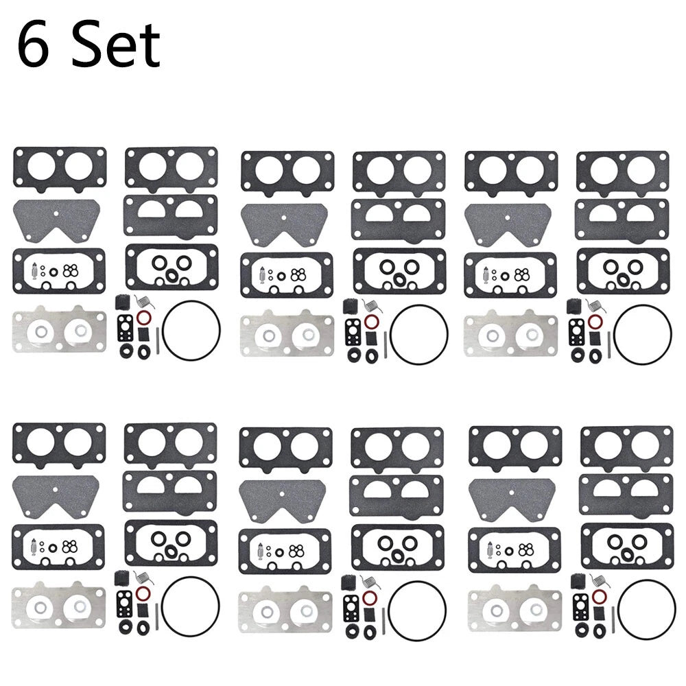 Set of 6 Carburetor Overhaul Kits for B&S 797890 499812 699734 699735