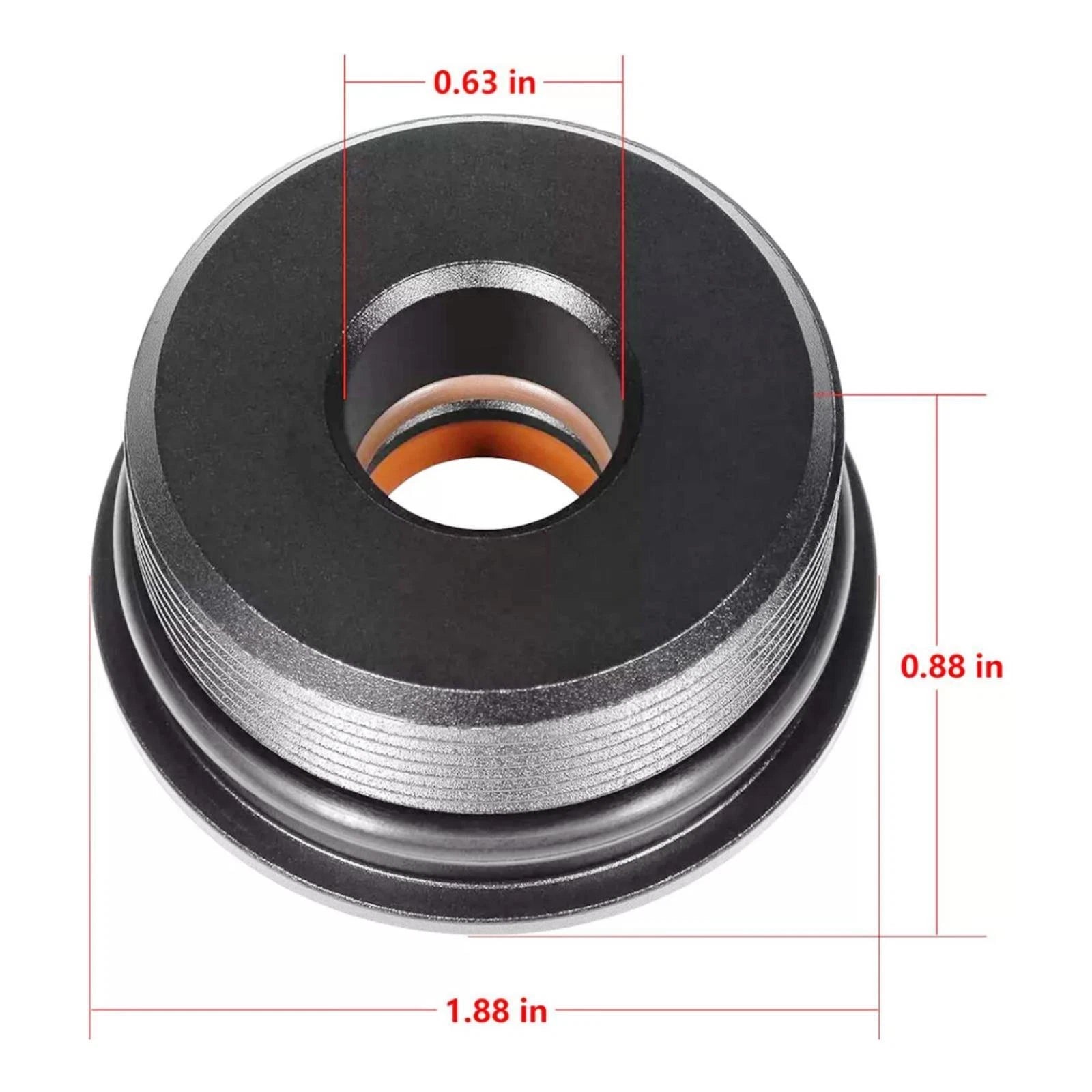 2pcs Trim Cylinder Tilt End Cap Seals for Mercury Mariner (Gen 1-3)