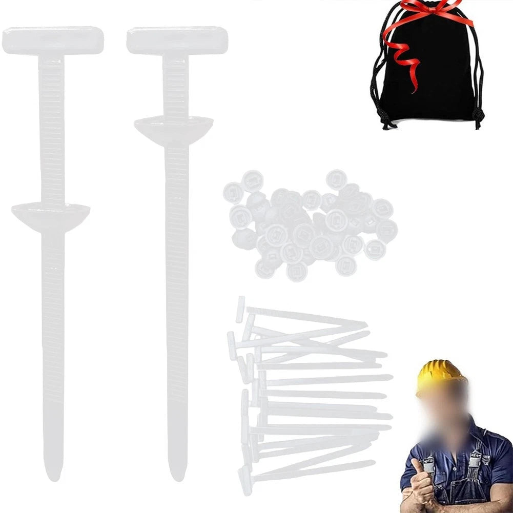 150pcs Self Locking Nylon Cable Ties Compact and Strong for Automotive Repairs