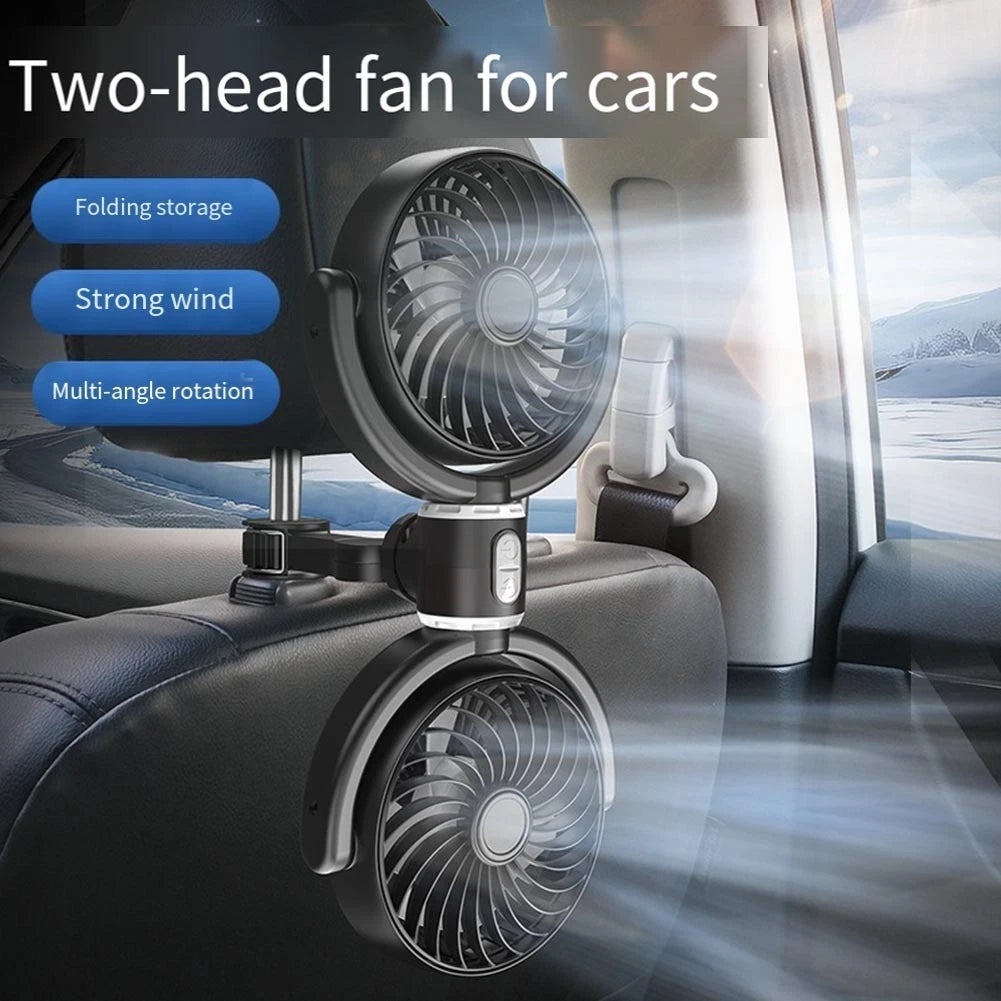 Adjustable USB Car Cooling Fan for All Vehicles (Universal)