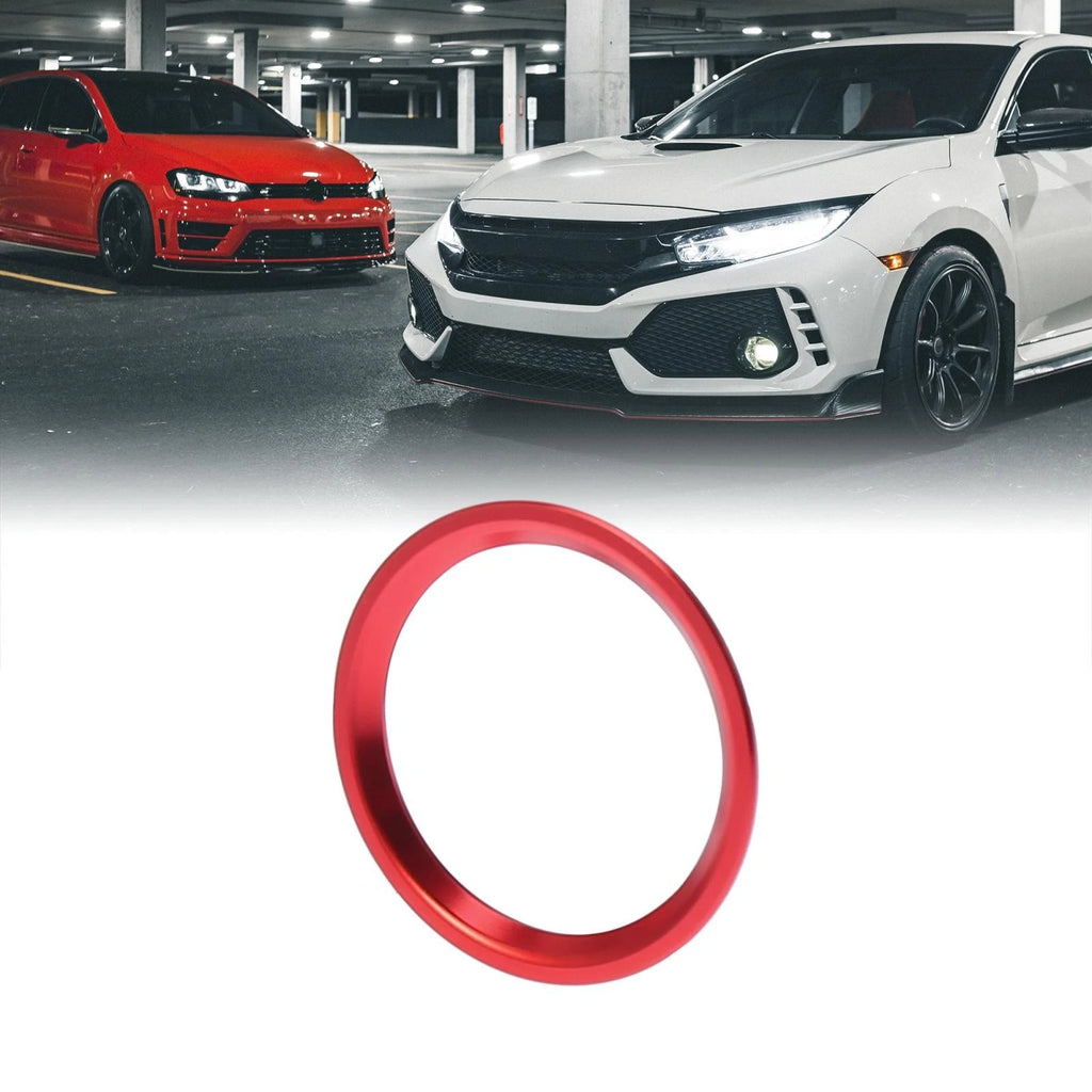 Engine Start Button Decorative Ring OEM for Audi A4L A6L Q5 A5 A7 (—)